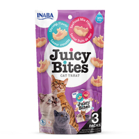Inaba Cat Juicy Bites - garnélarák, tenger gyümölcsei