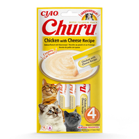 INABA Cat Churu Csirke Sajttal Püré