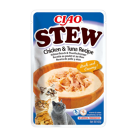 Inaba Cat Ciao Stew Csirke, tonhallal krémes ragu