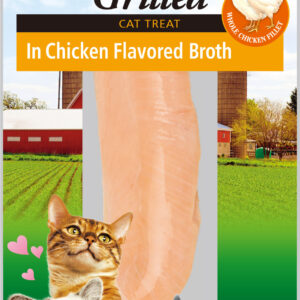 Inaba Cat Grillezett Csirke Filé - csirkés húslevesben