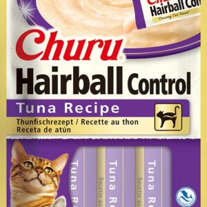 Inaba Cat Ciao Churu Hairball krémes macskaeledel - tonhal